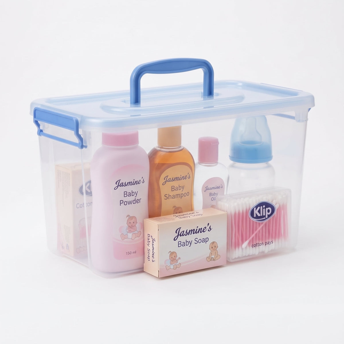 Jasmine's Baby Care Kit Pack of 6 | Newborn Baby Essentials Gift Set