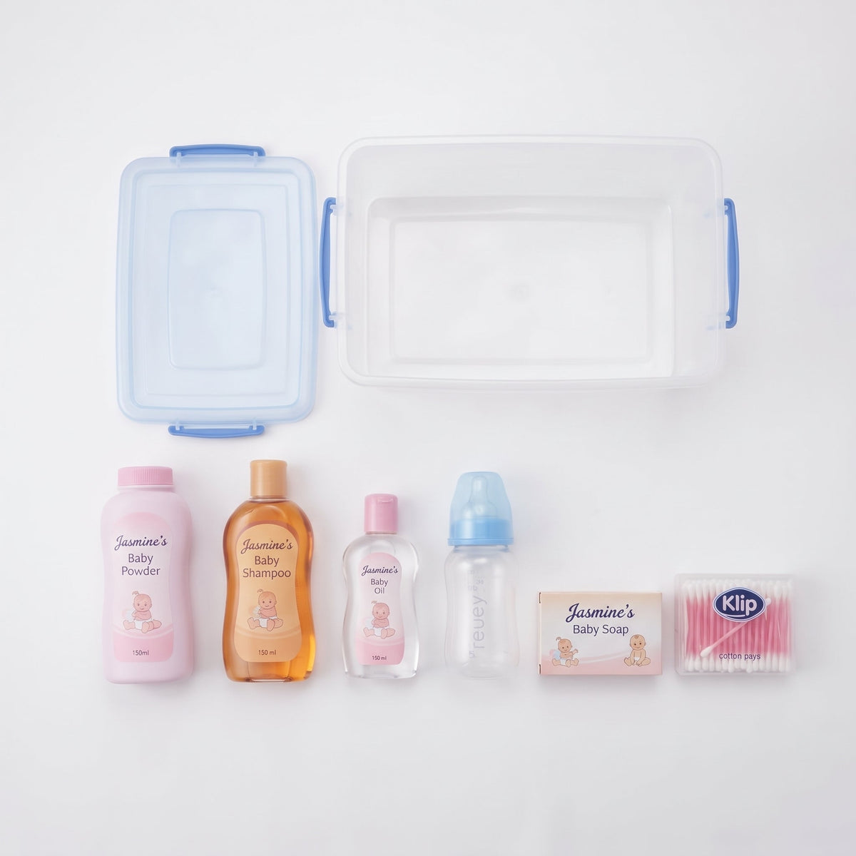 Jasmine's Baby Care Kit Pack of 6 | Newborn Baby Essentials Gift Set