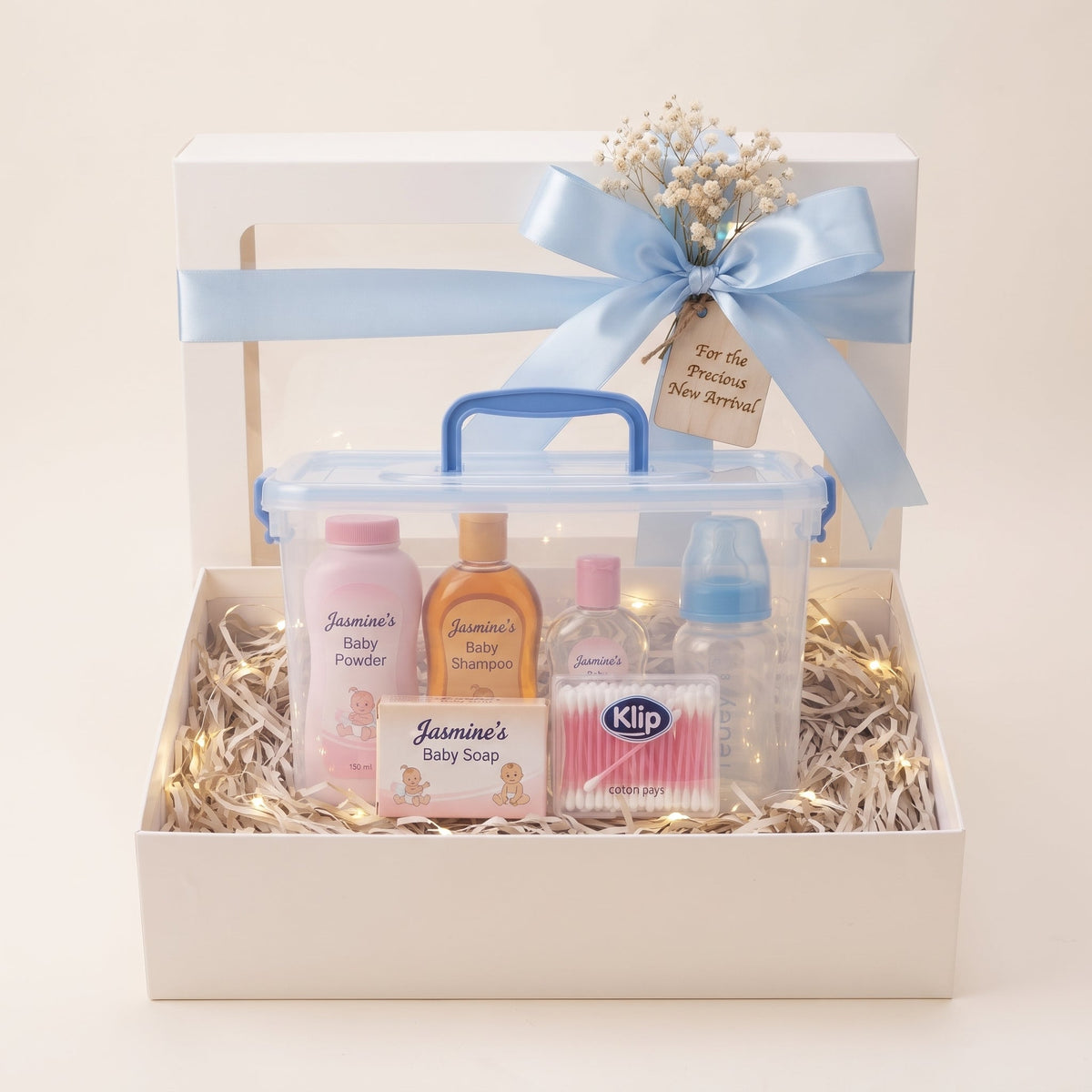 Jasmine's Baby Care Kit Pack of 6 | Newborn Baby Essentials Gift Set