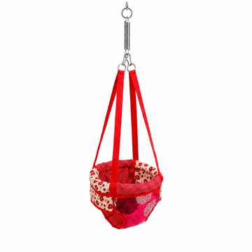 Baby Jumping Swing with Spring & Rope | Safe Hanging Jumper Seat for Toddlers & Kids