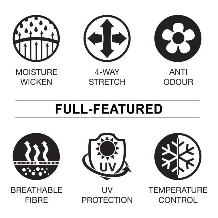 3 Pairs Premium UV Cooling Arm Sleeves | Stretchable Fabric, Full Arm Gloves Free Size